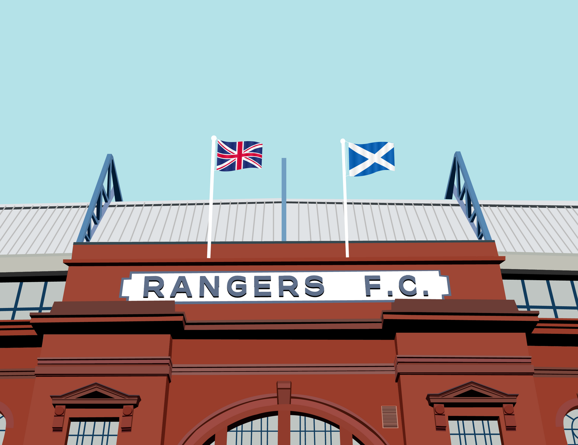 Ibrox Stadium - Rangers FC – The Fan Wall